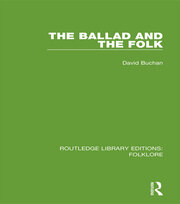 The Ballad and the Folk Pbdirect book cover