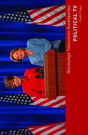 Political TV book cover
