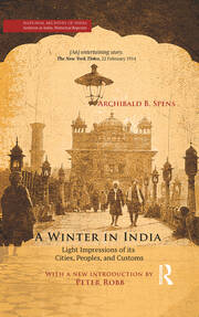 A Winter in India: Light Impressions of its Cities, Peoples and Customs book cover