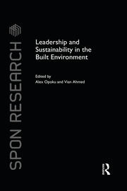 Leadership and Sustainability in the Built Environment book cover