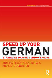 Speed Up Your German: Strategies to Avoid Common Errors book cover