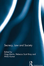 Secrecy, Law and Society book cover