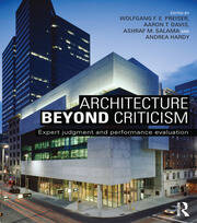 Architecture Beyond Criticism: Expert Judgment and Performance Evaluation book cover