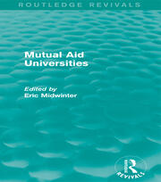 Mutual Aid Universities (Routledge Revivals) book cover