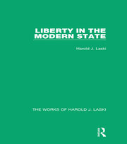 Liberty in the Modern State (Works of Harold J. Laski) book cover