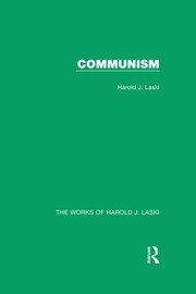 Communism (Works of Harold J. Laski) book cover