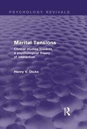 Marital Tensions: Clinical Studies Towards a Psychological Theory of Interaction book cover