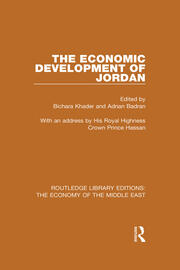 The Economic Development of Jordan book cover