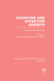 Cognitive and Affective Growth: Developmental Interaction book cover