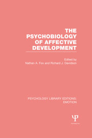 The Psychobiology of Affective Development book cover