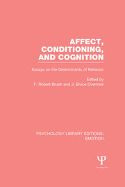 Affect, Conditioning, and Cognition: Essays on the Determinants of Behavior book cover