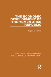 The Economic Development of the Yemen Arab Republic book cover