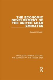 The Economic Development of the United Arab Emirates book cover