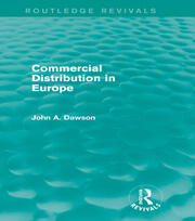 Commercial Distribution in Europe (Routledge Revivals) book cover