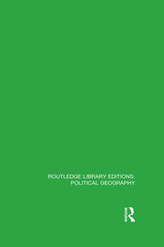 Routledge Library Editions: Political Geography book cover