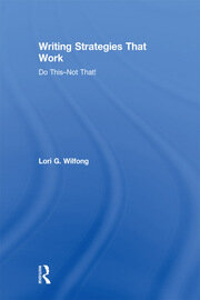Writing Strategies That Work: Do This--Not That! book cover