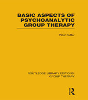 Basic Aspects of Psychoanalytic Group Therapy book cover