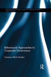 Behavioural Approaches to Corporate Governance book cover