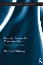 European Sustainable Carriage of Goods: The Role of Contract Law book cover