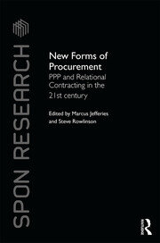 New Forms of Procurement: PPP and Relational Contracting in the 21st Century book cover