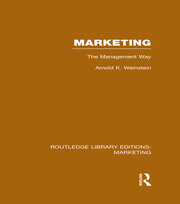 Marketing (RLE Marketing): The Management Way book cover