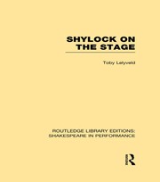 Shylock on the Stage book cover
