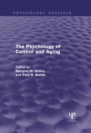 The Psychology of Control and Aging book cover