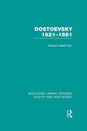 Dostoevsky 1821-1881 book cover