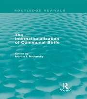 The Internationalization of Communal Strife (Routledge Revivals) book cover