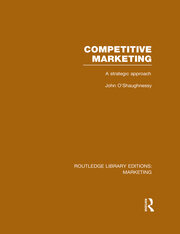 Competitive Marketing (RLE Marketing): A Strategic Approach book cover