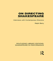 On Directing Shakespeare book cover