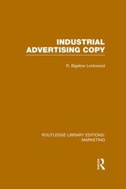 Industrial Advertising Copy (RLE Marketing) book cover