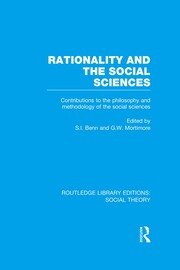 Rationality and the Social Sciences (RLE Social Theory): Contributions to the Philosophy and Methodology of the Social Sciences book cover