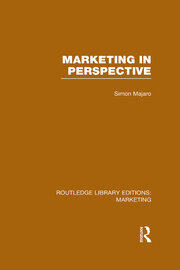 Marketing in Perspective (RLE Marketing) book cover