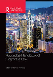 Routledge Handbook of Corporate Law book cover