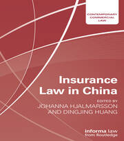 Insurance Law in China book cover