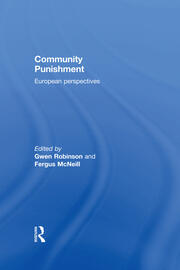 Community Punishment: European perspectives book cover
