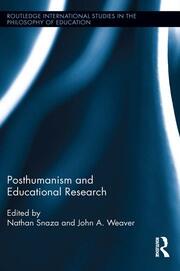 Posthumanism and Educational Research book cover