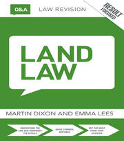 Q&A Land Law book cover
