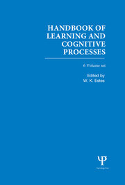 Handbook of Learning and Cognitive Processes book cover