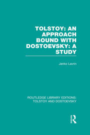 Tolstoy: An Approach bound with Dostoevsky: A Study book cover