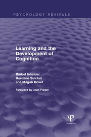 Learning and the Development of Cognition book cover