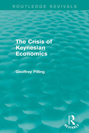 The Crisis of Keynesian Economics (Routledge Revivals) book cover