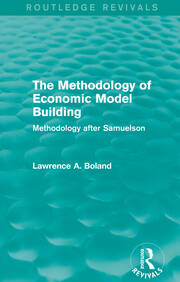 The Methodology of Economic Model Building (Routledge Revivals): Methodology after Samuelson book cover