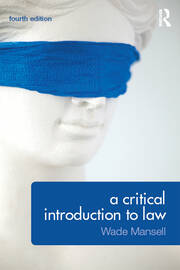 A Critical Introduction to Law book cover