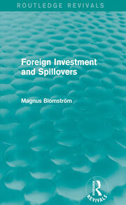 Foreign Investment and Spillovers (Routledge Revivals) book cover