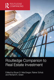 Routledge Companion to Real Estate Investment book cover