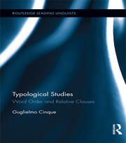 Typological Studies: Word Order and Relative Clauses book cover