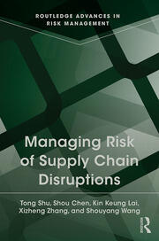 Managing Risk of Supply Chain Disruptions book cover