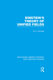 Einstein's Theory of Unified Fields book cover